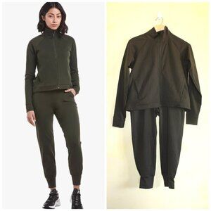 Public Rec All Day Jogger & Jacket Set M Dark Olive women pants & Top Outdoor
